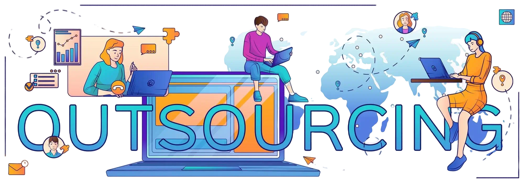 Why do Companies choose to Outsource work