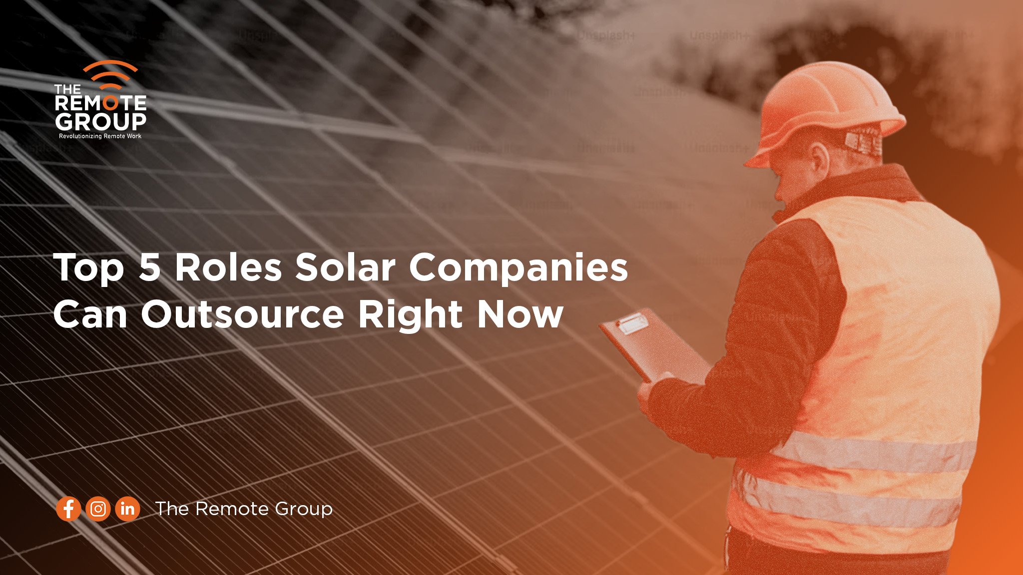 outsource solar remote teams