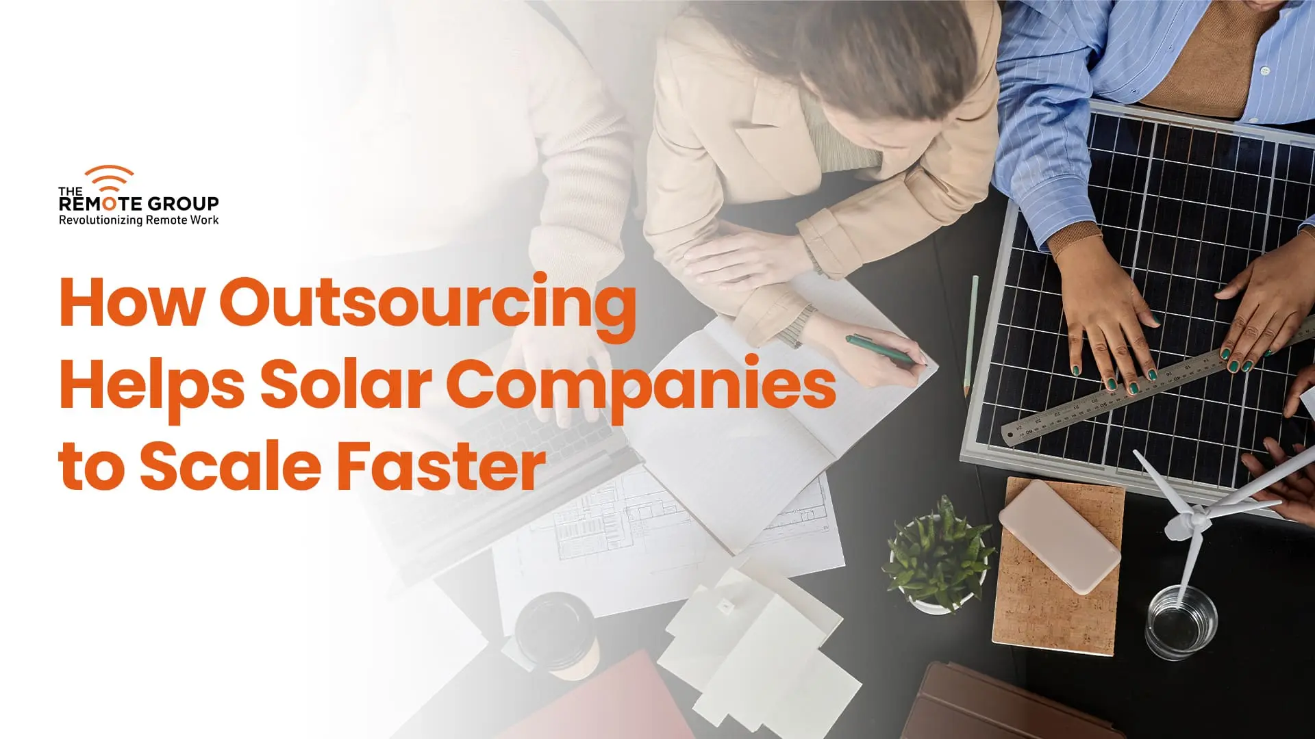 how outsourcing help solar companies